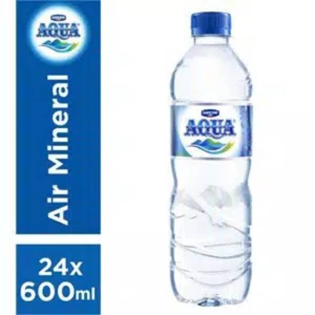 

AQUA 600ml PER DUS ISI 24 PCS