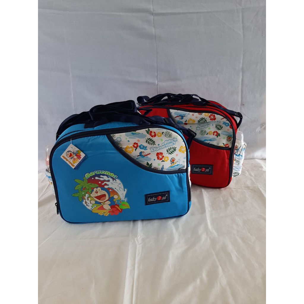 Tas Bayi Doraemon Medium Baby 2 Go Merah - Bagus Berkualitas