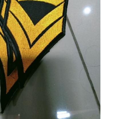 ❄ chevron taruna perhubungan bordir jahit PDL sepasang ☂