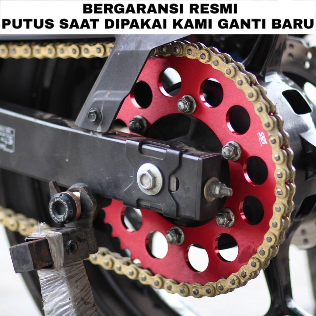 Promo Rantai motor gold willwood tebal 520 H panjang 130 L Murah rante tiger r25 mt25 z250 crf ninja