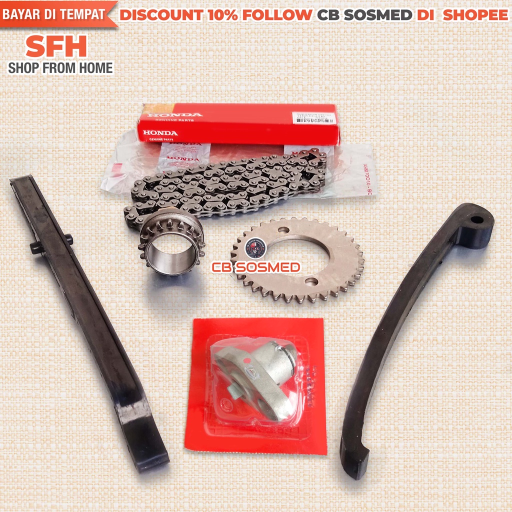 Karet Tensioner Tiger 2000 Set Rantai Keteng Tiger Lama TILAM Gigi Sentrik Bawah Tiger Lawas TILAS G