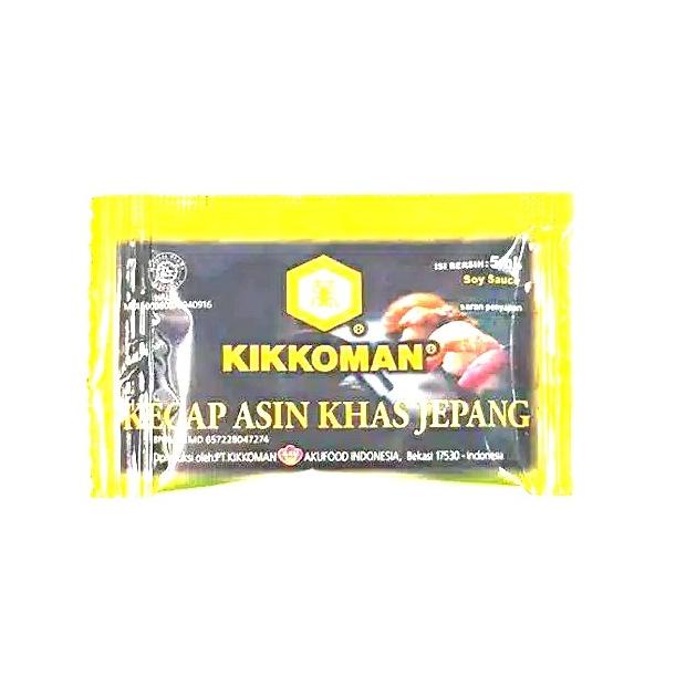 

Kikkoman Sachet HALAL Satuan | Kecap Asin Khas Jepang 5ml