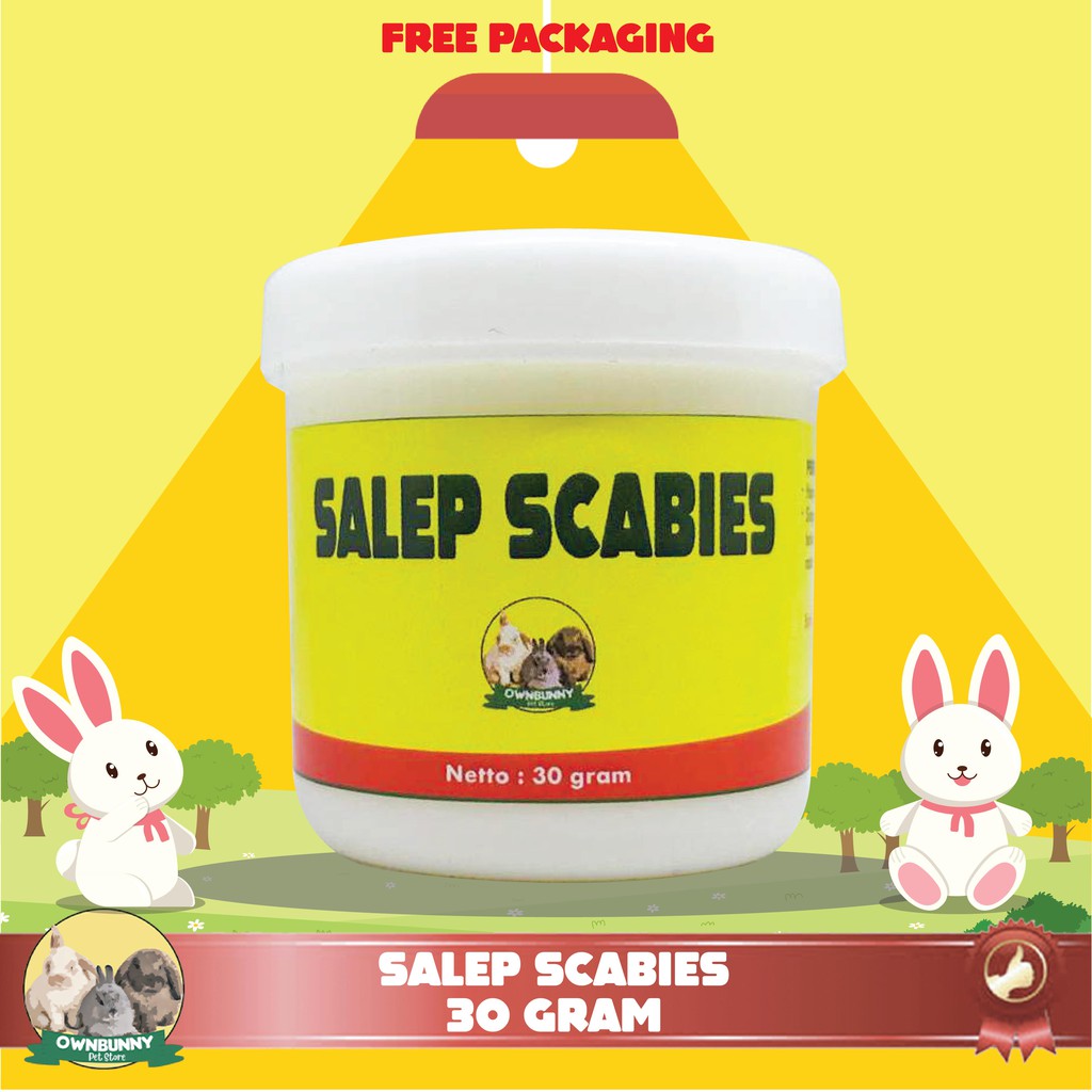 SALEP SCABIES JAMUR 30 GRAM OBAT JAMUR KELINCI AMPUH