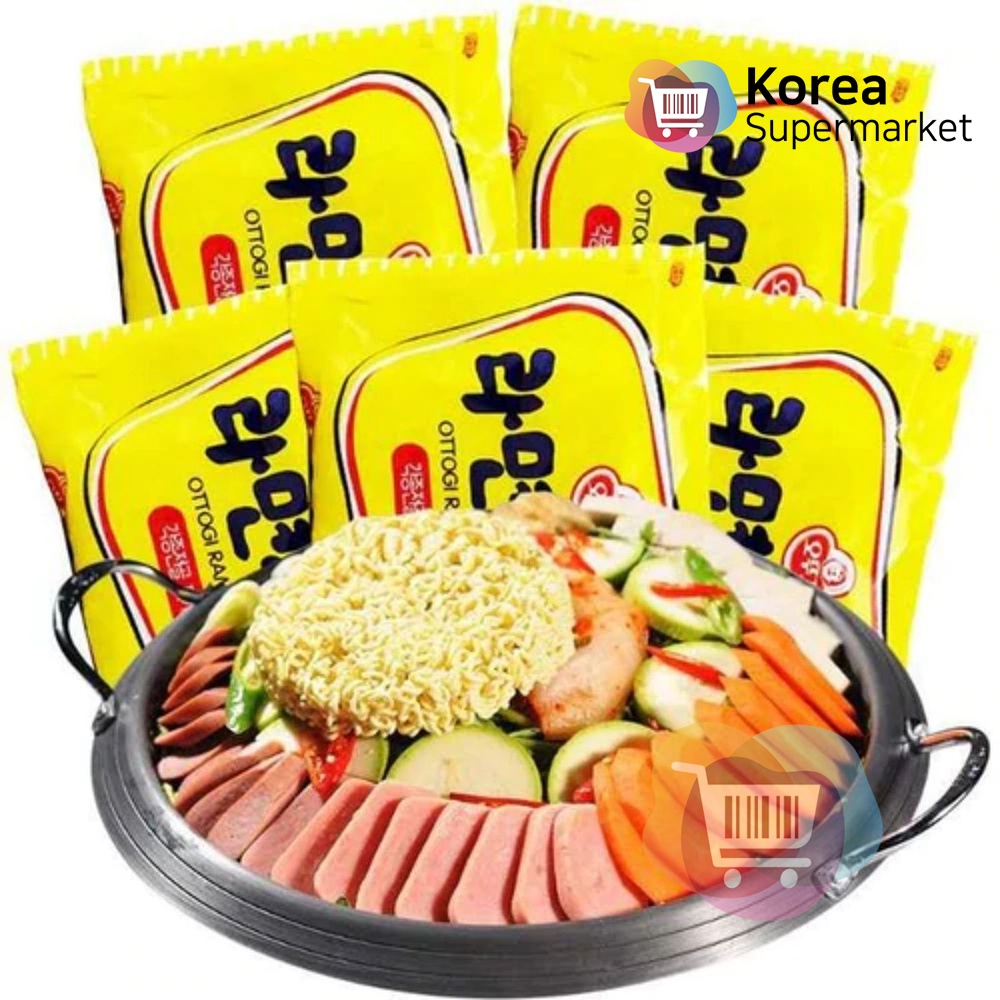 Ottogi Ramen Sari 110gr - Plain Instant Noodle Import Made In Korea