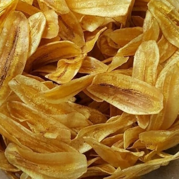 

Keripik pisang kepok - 1/4 kg
