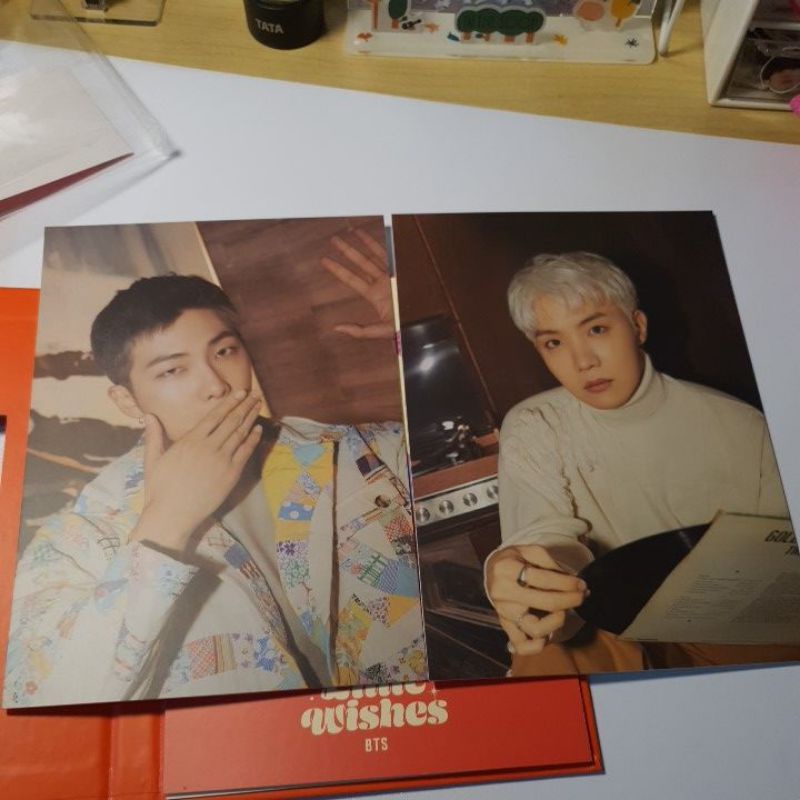 [READY] SHARING PHOTOBOOK - LITTLE WISHES - BTS 2021 HOLIDAY COLLECTIONS - PHOTOBOOK RM SUGA JHOPE
