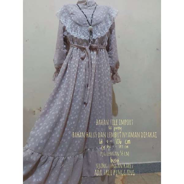dress dada rempel import/dress rempel import/dress rempel premium/gamis dada rempel premium