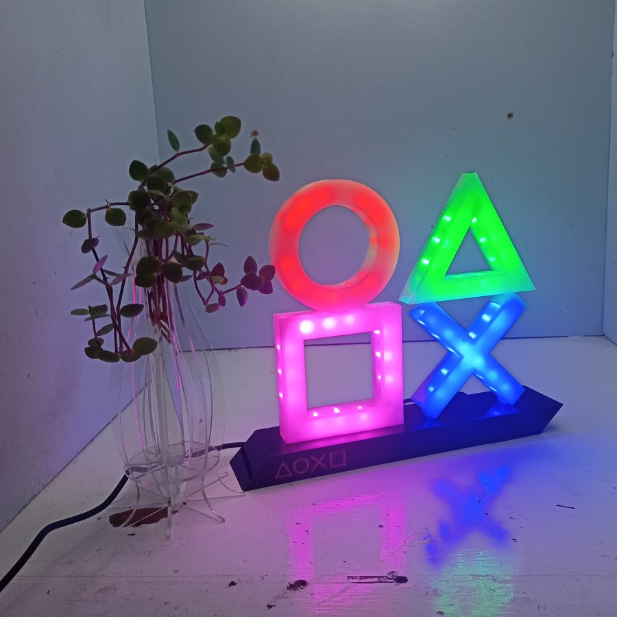 PS4 Playstation Paladone Icon Light Playstation Lampu Hias Type 2