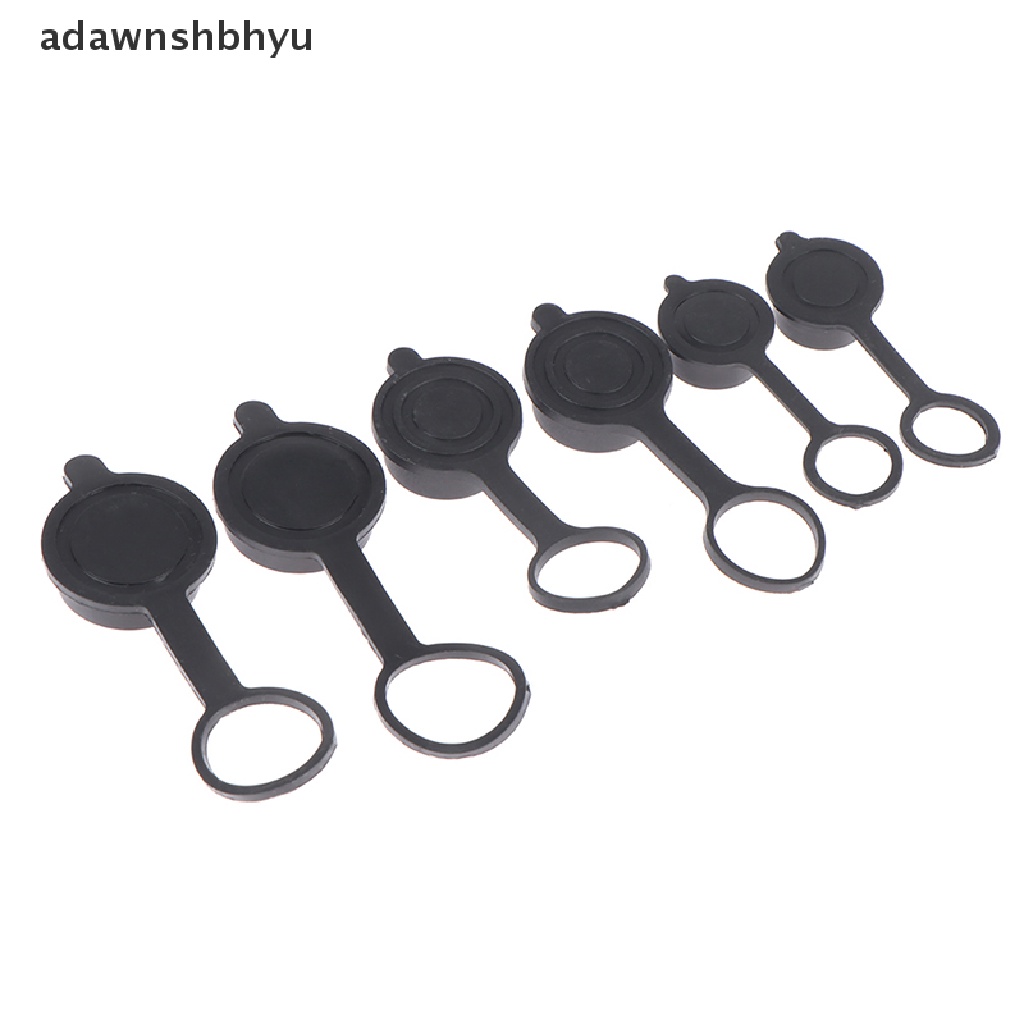 Adawnshbhyu 10pcs GX12 GX16 GX20 Aviation Circular Plug Socket Konektor Topi Debu Tahan Air