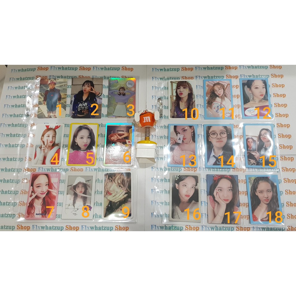 Twice Nayeon Official Photocard (All ERA) - TSB, Page Two, TCL, Signal, WIL, Yes or Yes &amp; Fancy