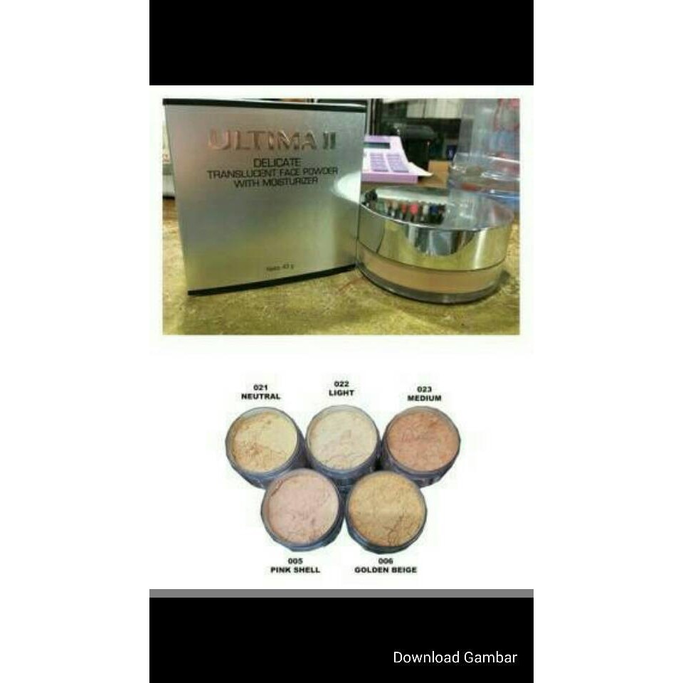 Bedak Tabur Ultima II Ukuran kecil 24 gram