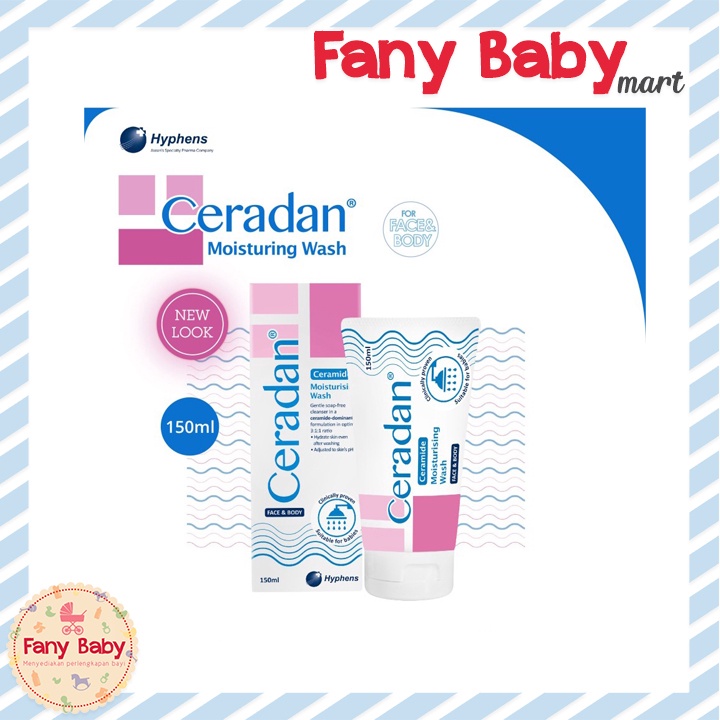 CERADAN MOISTURISING WASH 150ML / 79004