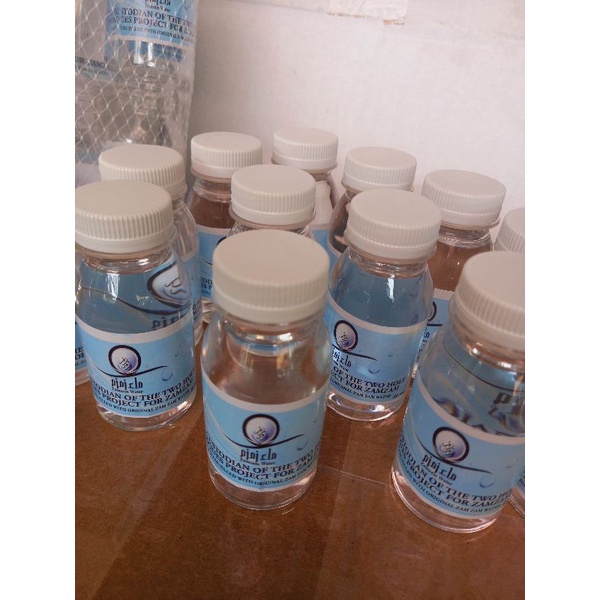 Air Zamzam 80 ml Asli 100 % Original oleh oleh haji umroh distributor jakarta nawidashopjkt