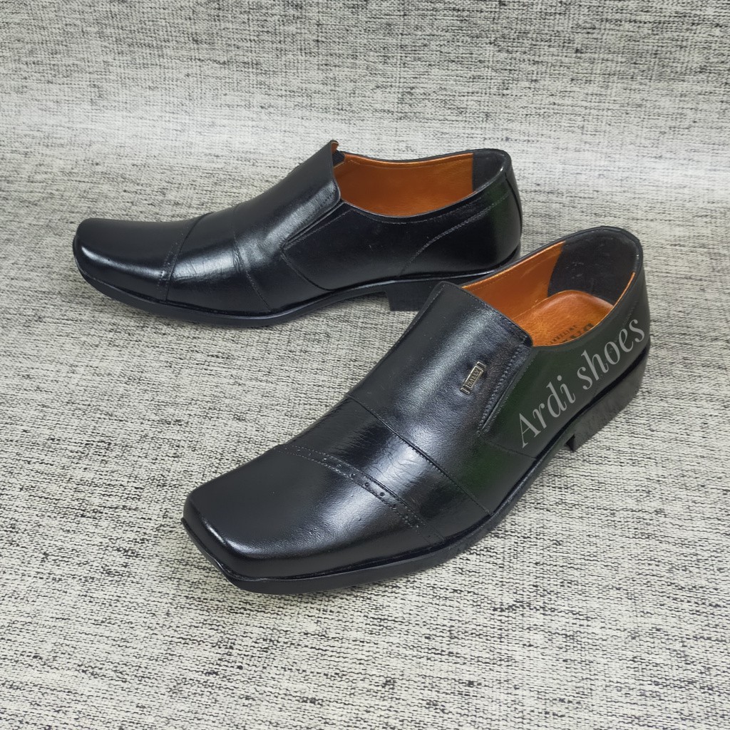 SEPATU PANTOFEL PRIA KULIT  ASLI SEPATU  KERJA KANTORAN PANTOPEL FORMAL COWOK KONDANGAN BL 251