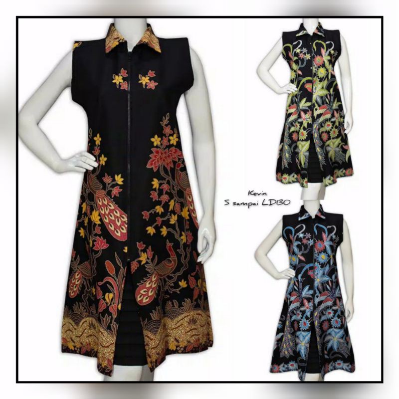 Atasan Batik Wanita  / Bolero Batik /Blazer Batik /Bolero cardigan batik