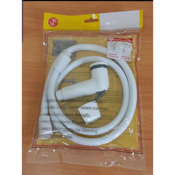 Shower Bidet Closet Duduk - Jet Shower Closet Duduk White - Spray Bidet Closet Duduk