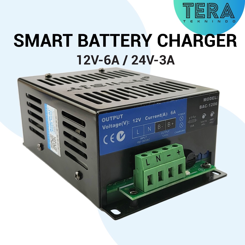 Jual Smart Battery Charger Auto V A V A Panel Ats Genset Dll