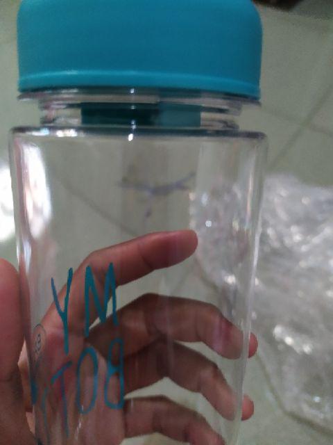 Promo [1kg 12pcs] My Bottle Transparan Bening Dengan Sarung Anti Pecah