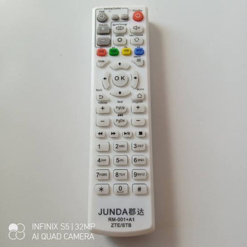 Remot Remote Receiver STB HG680P Junda RM -001+A1