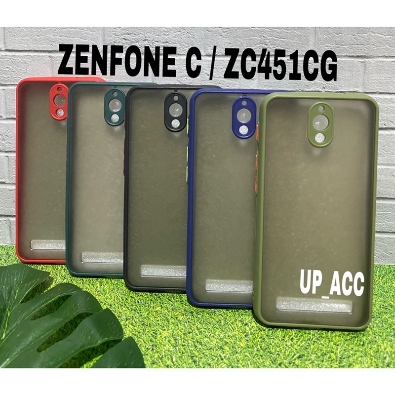 ZENFONE C / ZC451CG Case Bumper Candy Matte FUZE Dove PROTECTOR Hybrid My Choice