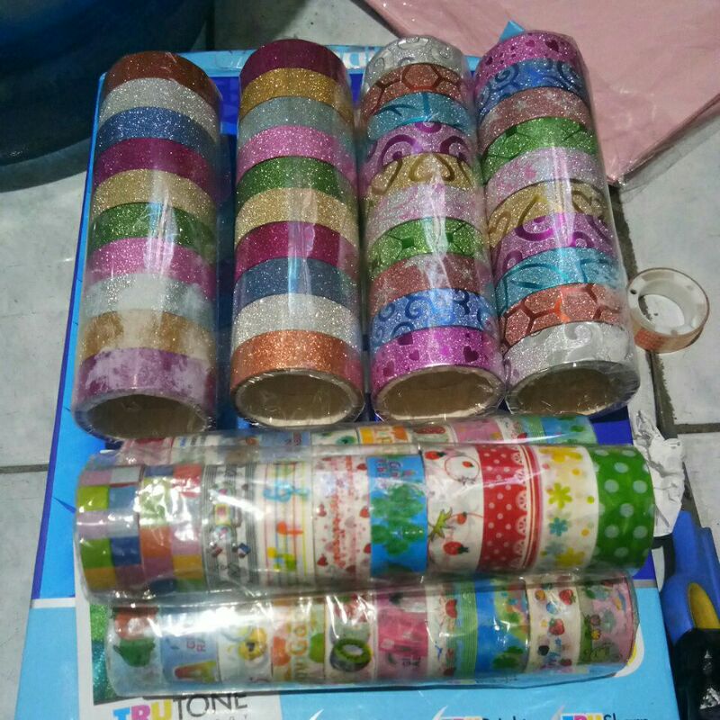 

Solasi Gliter Polos, Gliter Motif, Karakter