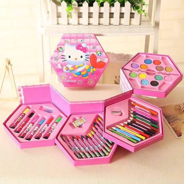 

crayon set isi 46 / crayon set 4in1 /crayon