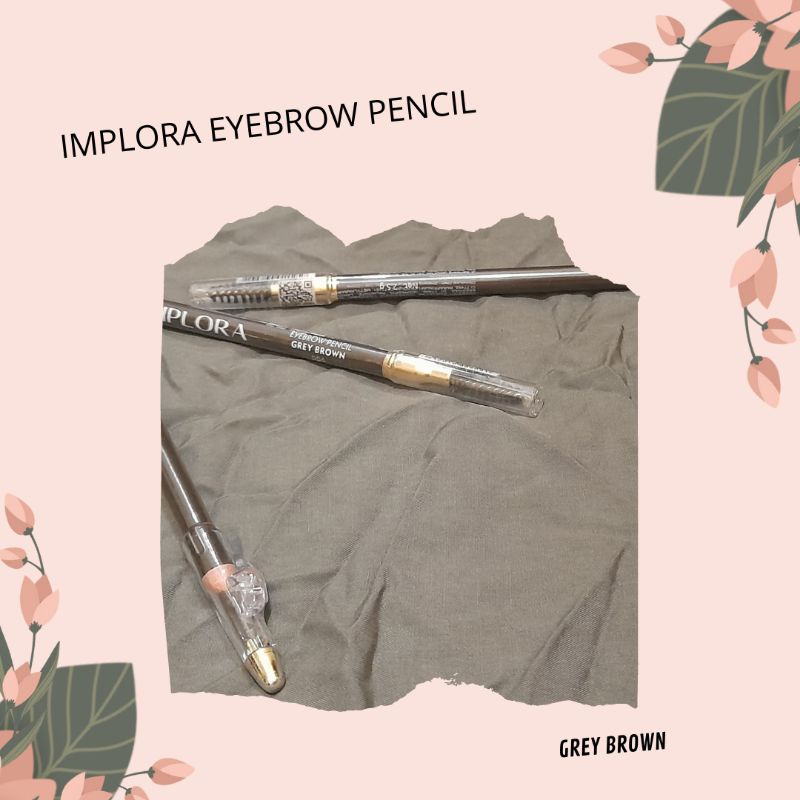 Pensil Alis Implora Grey Brown