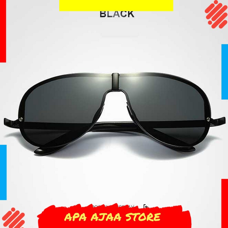 Best Seller ! HDCRAFTER Kacamata Polarized Sunglasses Retro - E008