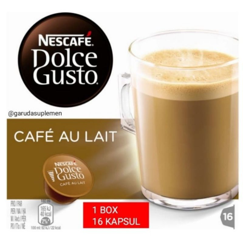 

Nescafe Dolce Gusto Au Lait 1 box 16 Kapsul