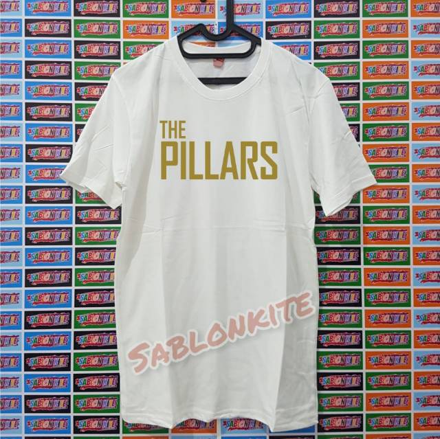 MURAH!!! KAOS THE PILLARS ARIEL NOAH BAHAN COMBED 30S DISTRO