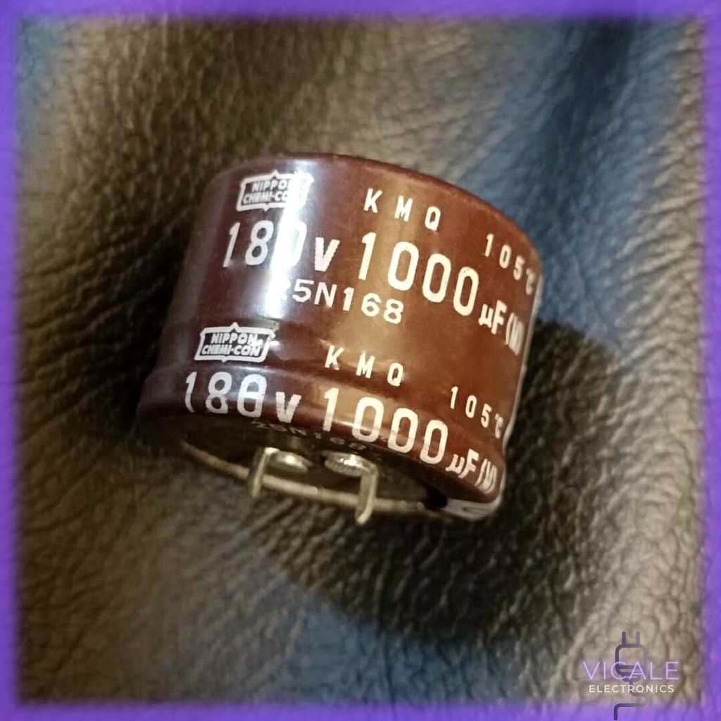 Nippon Chemi-Con Capacitor / Kapasitor / Elco / Elko / Elektronik Kondensator untuk Power Supply (10