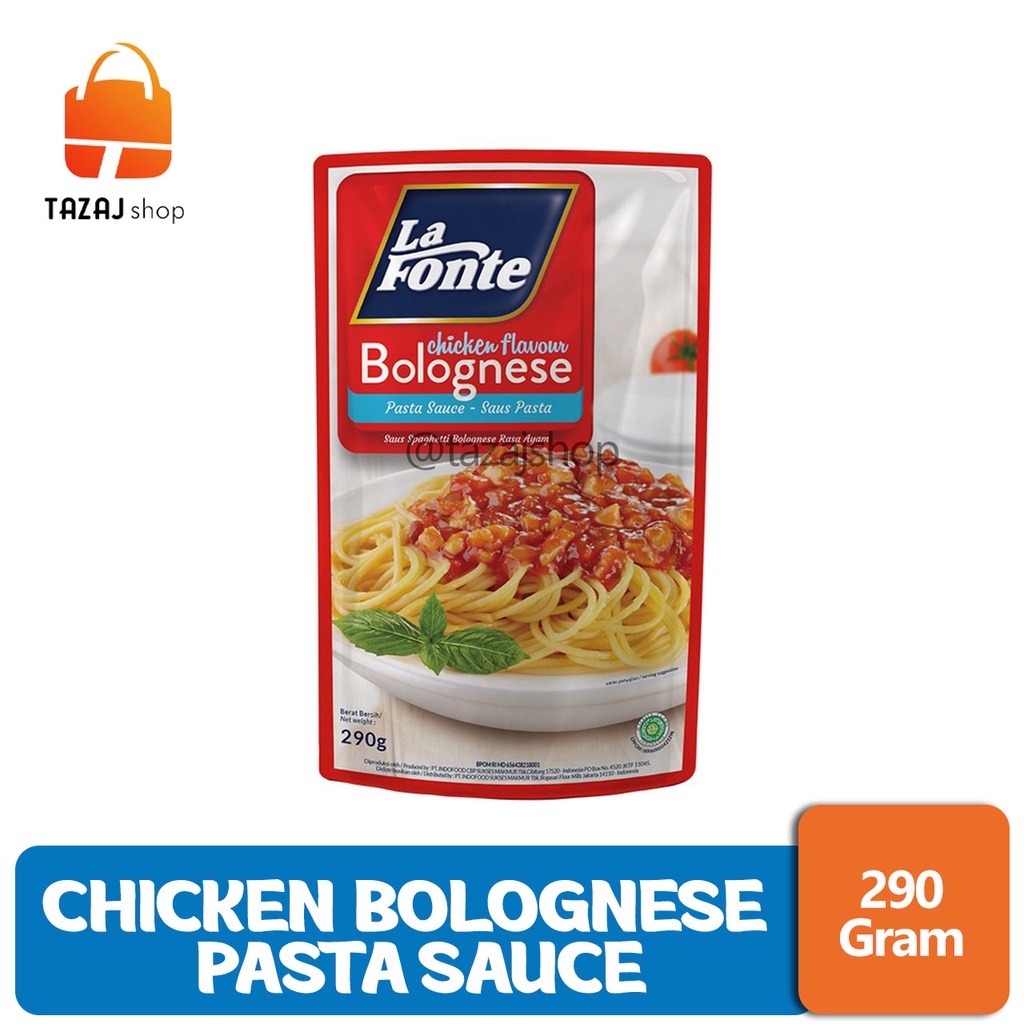 

La Fonte Saos Pasta 290gr Chicken Bolognese