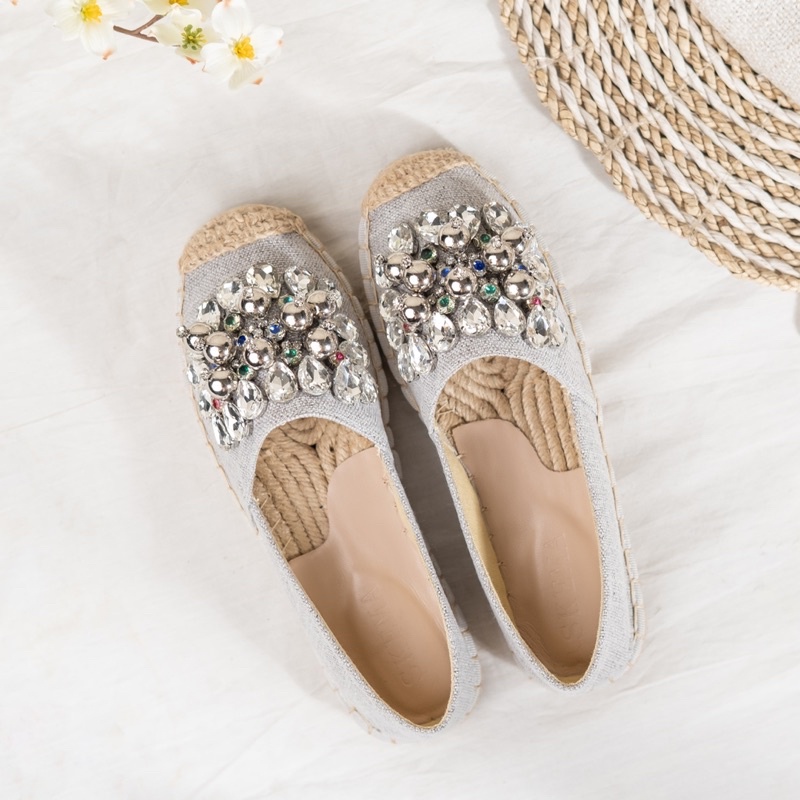 Lunie Grey Espadrilles