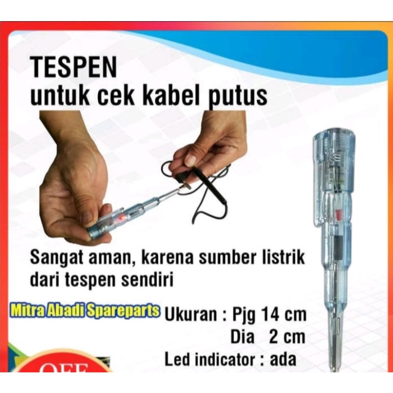 Tespen kabel putus berkualitas