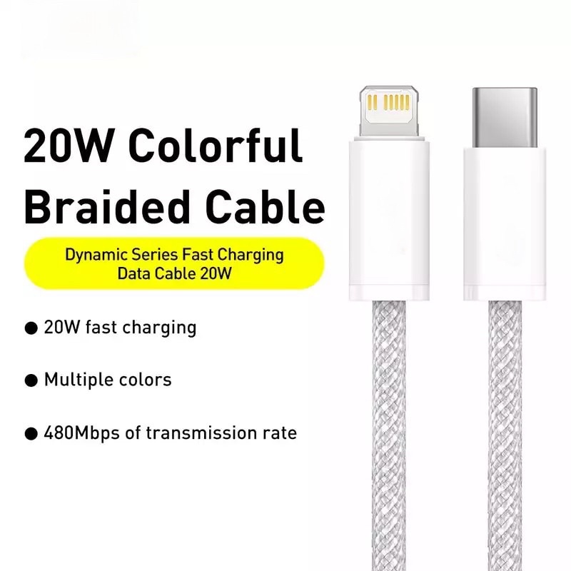 Kabel Data Cable  20W 30W USB-C Lightning FastCharging