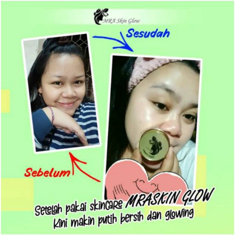 MRASKIN GLOW PAKET SKINCARE WAJAH BPOM ORIGINAL