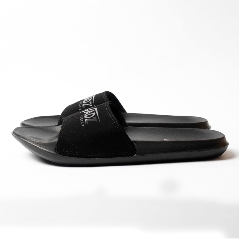 Sandal SlipOn Hanvadz FullBlack Text Original