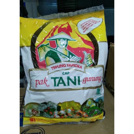 

Tepung tapioka cap pak tani gunung
