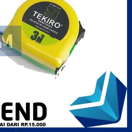 ✼ (TEKIRO) Meteran 3m ☉