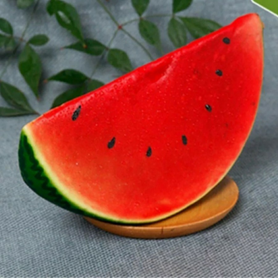 Buah Semangka Hias Buah Buatan Mainan Pajangan buah semangka Palsu