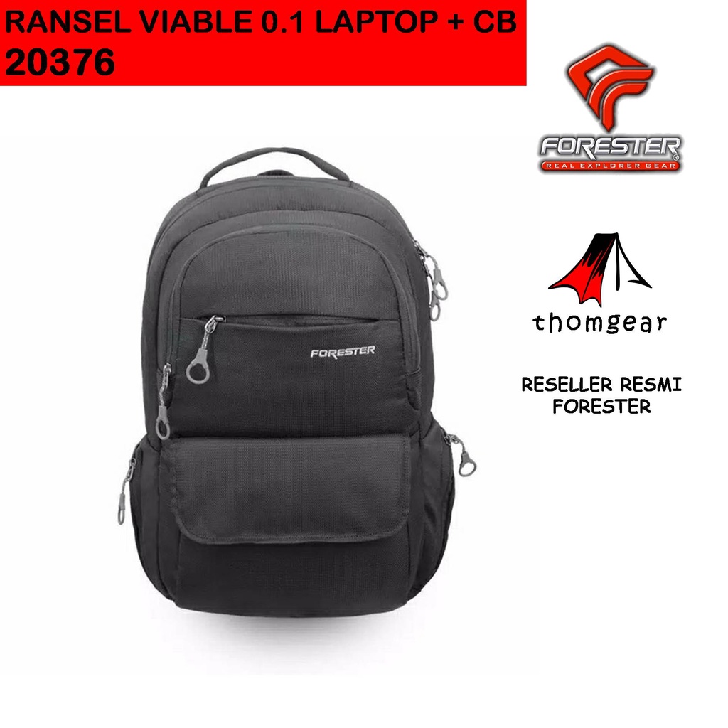 Thomgear Forester 20376 Tas Laptop Ransel Viable 0.1 Include Rain Cover