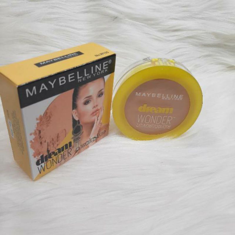 BEDAK MAYBELLINE DREAM WONDER KUNING 2IN1