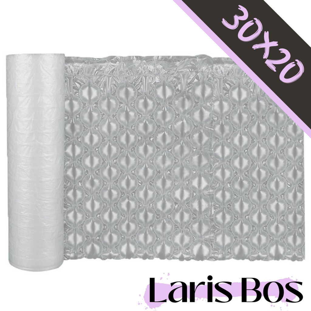 

Bubble Wrap Boba 30x20 Inflatable Roll / Poly Air Bag Cushion Packing