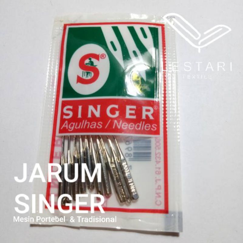 Jual Jarum Jahit Singer untuk mesin Tradisional dan Portebel | Shopee ...