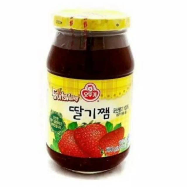

Ottogi Strawberry Jam Selai Stroberi Korea 300g