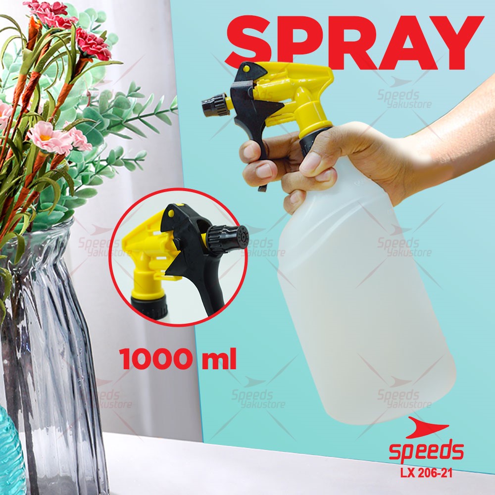 Jual SPEEDS Botol Spray Air 1000ml Alat Semprotan Air Disinfektan ...