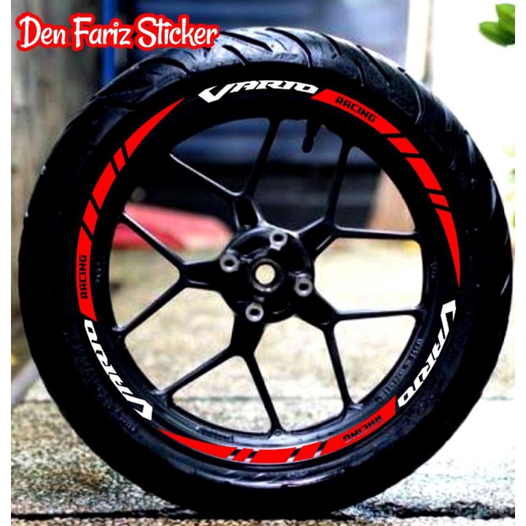 COD Stiker Velg Motor Vario 125 150 Stiker Velg Vario 125 Cuting Stiker Velg Vario 125 Stiker Velg V