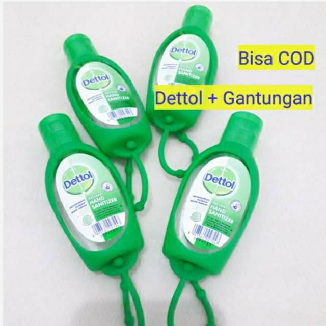 Gantungan Dettol Hand Sanitizer 50 ML Gantungan Warna Holder Hand sanitizer