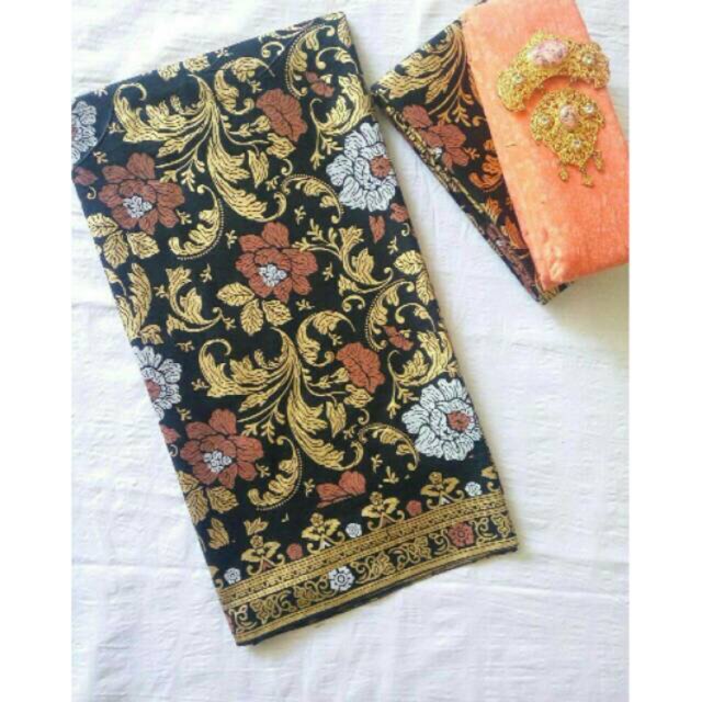 set kain batik dan embos