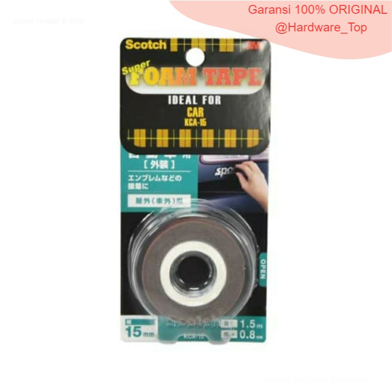 Double Tape / 3M Super Strong Scotch Double Tape Untuk Permukaan Mobil / Double Tape Mobil